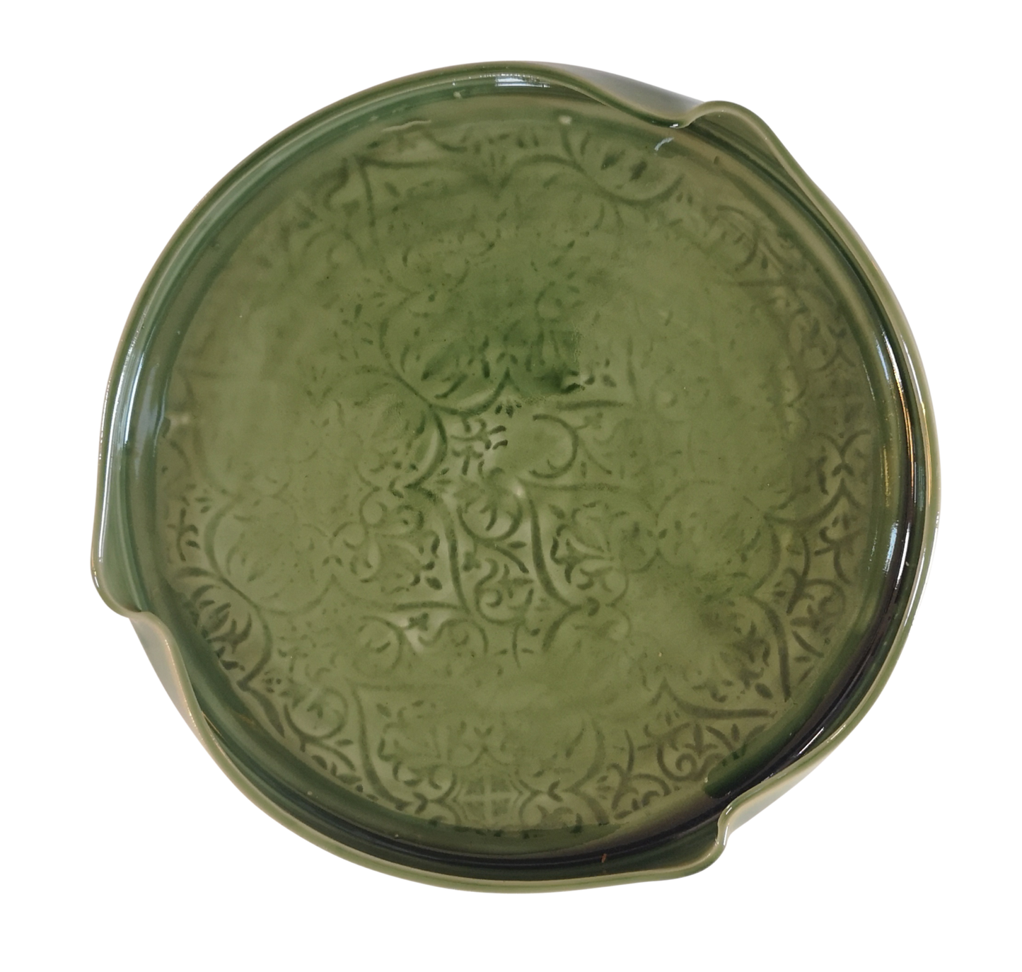 Serving Dish Georgian Green